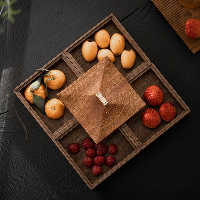 Merchandise Chinese Portable Box Desktop Storage Box Convenient Multi-layer Coffee Coffee Refreshment Box Holiday You Are Me