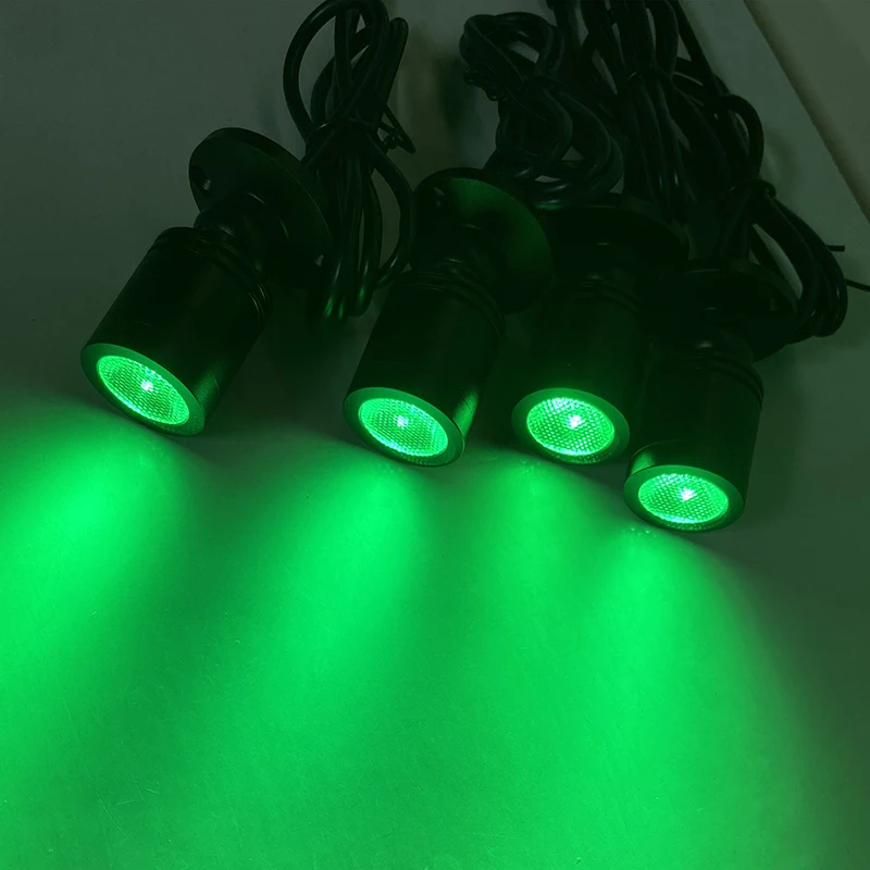 RGB-LED-Strahler, USB, 5 V, dimmbar, Farbe, Mini-Deckenstrahler, 1 W, 3 W, Schaufenstermuster, Schaufensterlicht, Raumdekoration, 1 bis 4 Fernbedienungsset – Detail 19