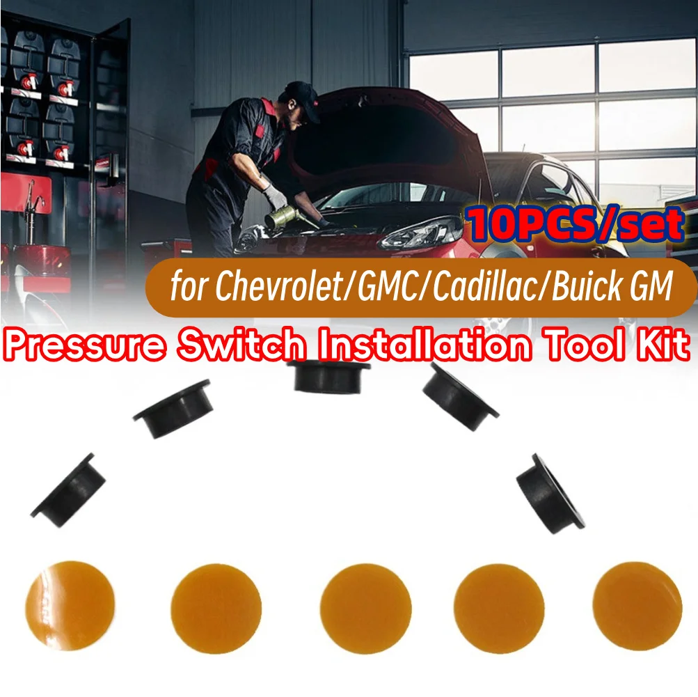 

1/2/3 комплекта, 10 шт./компл. для Chevrolet/GMC/Cadillac/Buick, комплект для ремонта переключателя давления, инструмент для установки переключателя давления