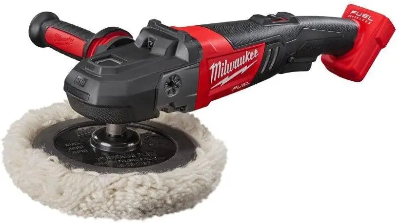 Milwaukee 2738-20 M18 18-вольтовый бесщеточный Полировальный Инструмент с переменной скоростью, 7 дюймов