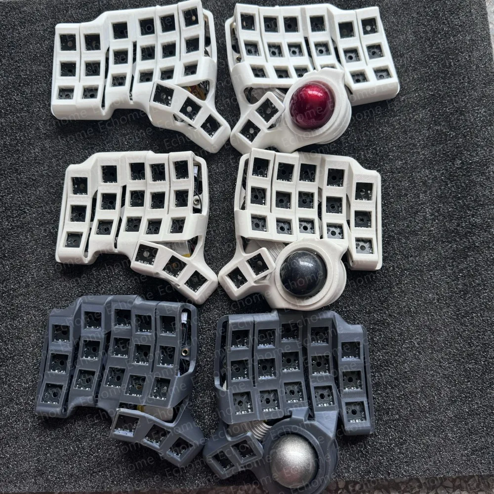 

Charybdis Mini Split Keyboard Kit 3x6 Custom Wireless Dual Mode Trackball Hotswap TBK Mini Split Механическая клавиатура Аксессуары