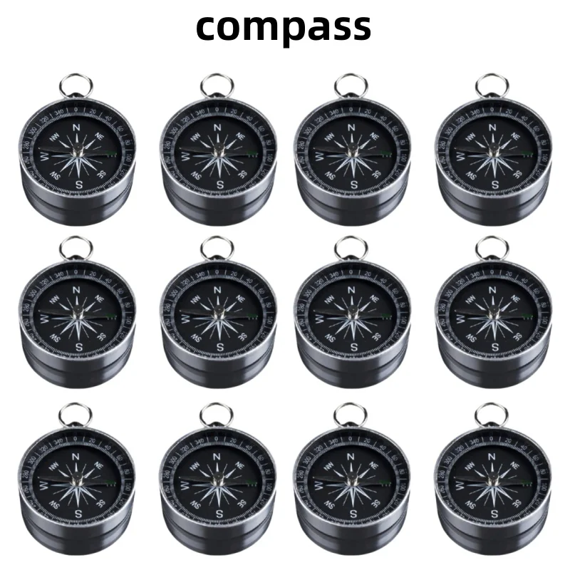 1/3/5PCS High Quality Portable Aluminum EmergencyOutdoor Survival Compass Tool Compass Watch Survival Compas Jeep Compass