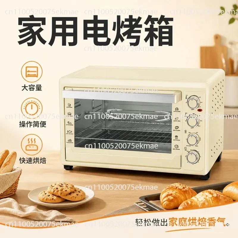 Electric Oven 60 Liters Large Capacity Oven Four-layer Baking Machine Up and Down Temperature Control