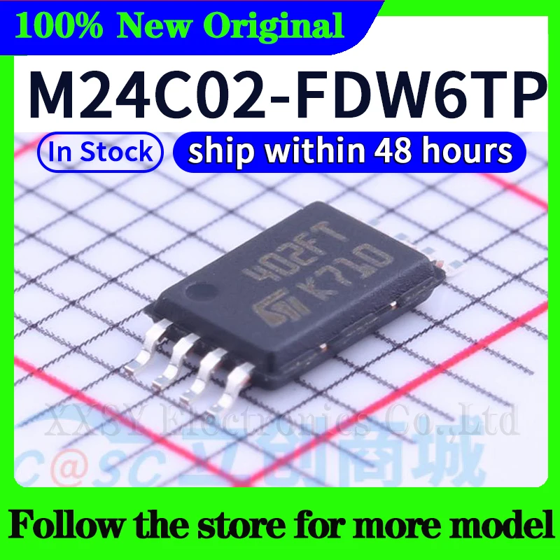 M24C02-FDW6TP Em estoque