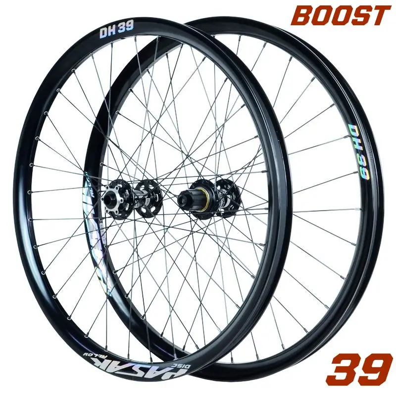 PASAK wheel 26 27.5 29 Inch disc Bicycle DH AM 39mm alloy rim
