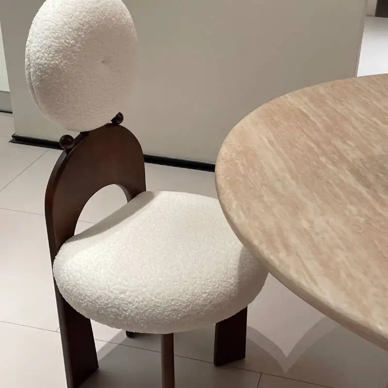Hotel Italian Dining Chairs Designer Elegant Nordic Bar Dining Chair Arm Throne Sedie Sala Da Pranzo Furniture