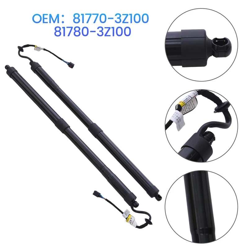 1Pair Car Rear Tailgate Power Hatch Lift Support Struts Fit For Hyundai I40 2008 81770-3Z100 81780-3Z100