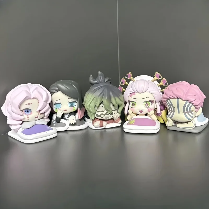 متوفر في المخزون اليابان Stasto الأصلي شيطان Slaye Rui Daki Gyutaro Akaza Ju No Kata لون جديد قوس Gashapon Pvc أنيمي الشكل اللعب الهدايا #2