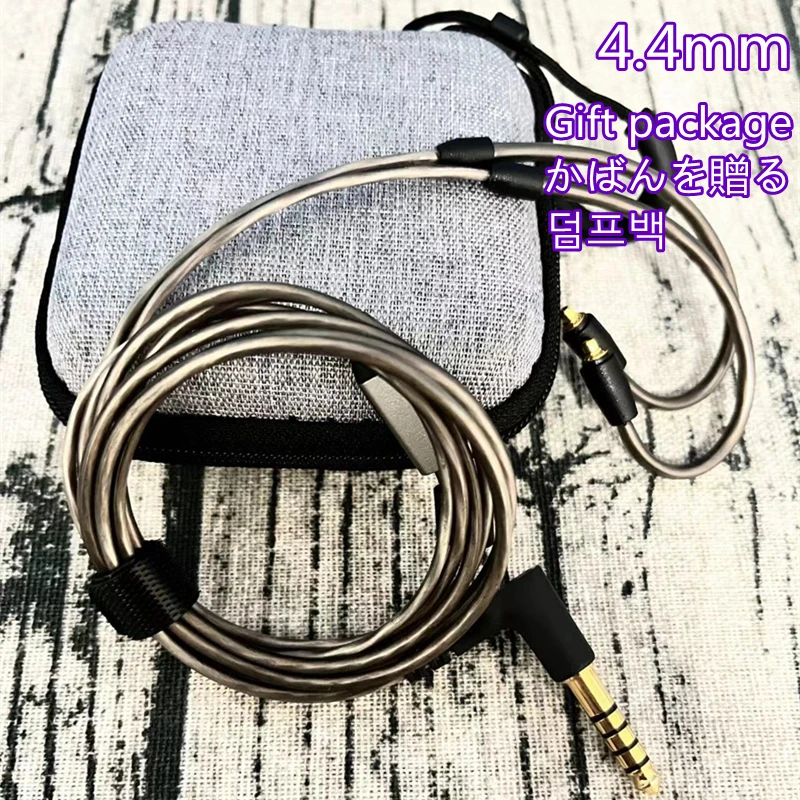 For IE900 HiFi in-ear headset 3.5/2.5/4.4mmMMCX Earbud Mobile Computer Used for IE300 IE600 earphone cables