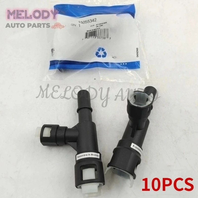 10 peças 15055342 conector de mangueira aquecedor hvac t para 2007-2014 gm silverado 1500 suburbano 1500 tahoe