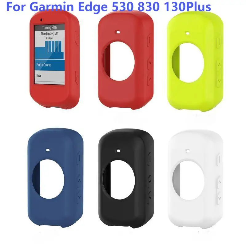 Garmin Edge 830 용 실리콘 케이스 Garmin Edge 530 용 스마트 시계 보호 커버 Edge 130 Plus 용 보호 케이스 액세서리