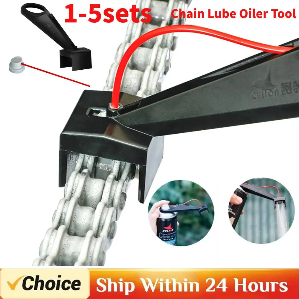 

1/2/3/5 комплектов, масленка для мотоциклетной цепи, распылительная шестерня, без беспорядка, аппликатор для смазки цепи мотоцикла, очиститель, инструменты для обслуживания мотоциклетных цепей