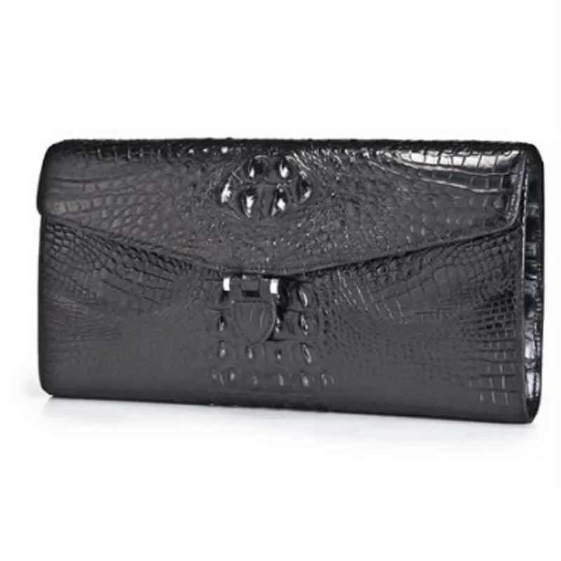 weitasi new Crocodile purse  Clutch dinner bag ladies one-shoulder bag women clutch bag