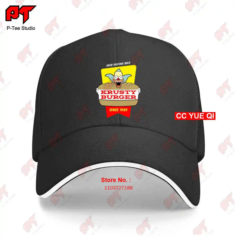 Krusty Burgers Restaurant Sign Baseball Caps Truck Cap 48B4