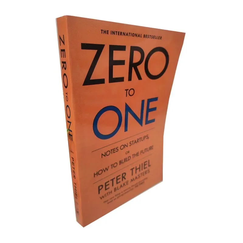 Livro Livro de retorno ao futuro, Notas sobre startups, Como construir o futuro por Peter Thiel, Inovação Inglês, Zero to One