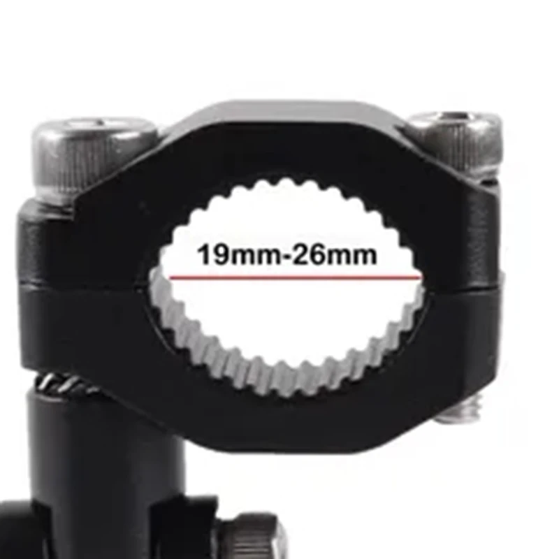 New Motorcycle Accessories LED Headlight Spotlight Clamps Bracket Tube Mount for Motorcycle Fog Light Auxiliary Lamp Holder