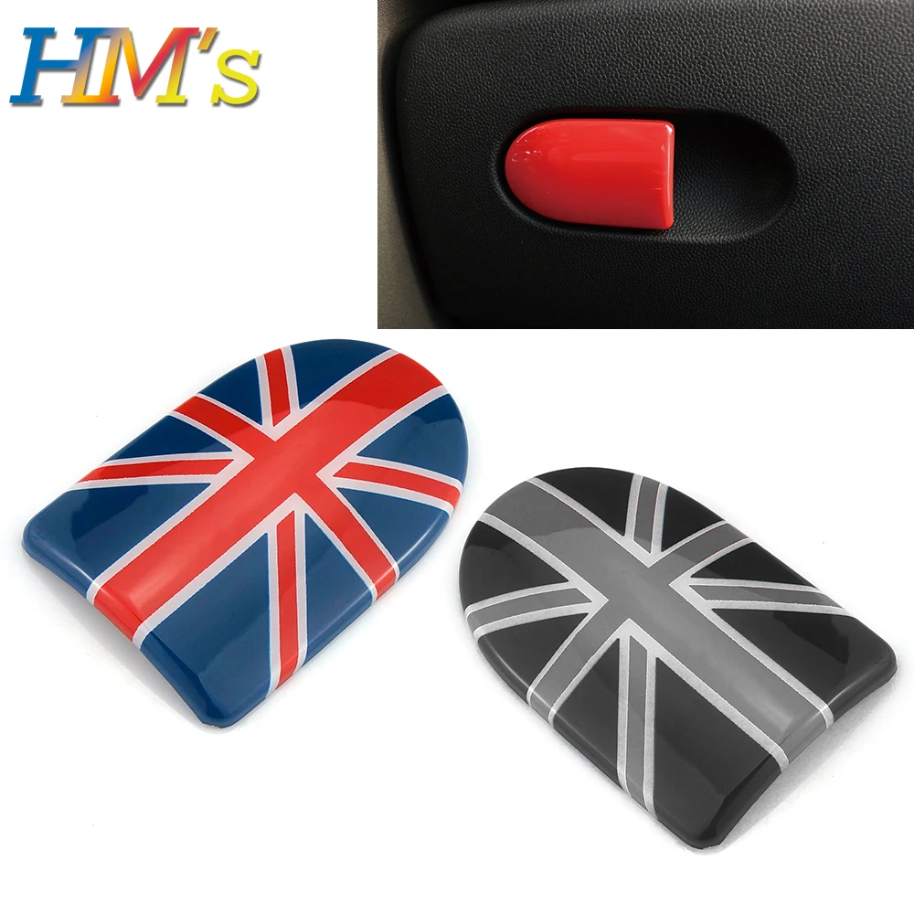 

Car Glove Box Handle Decorative Storage Box Cover Sticker For Mini Cooper Clubman F55 F56 F57 Car Styling Accessories