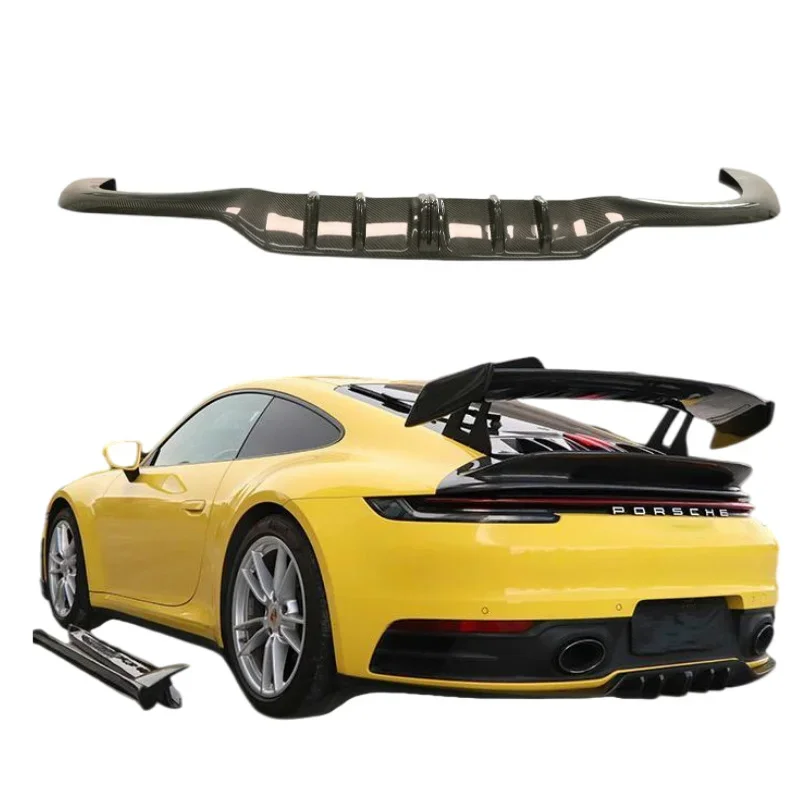 

Car Accessories Tayhyat style Carbon fiber Rear lip spoiler For Porsche 911 992 2019