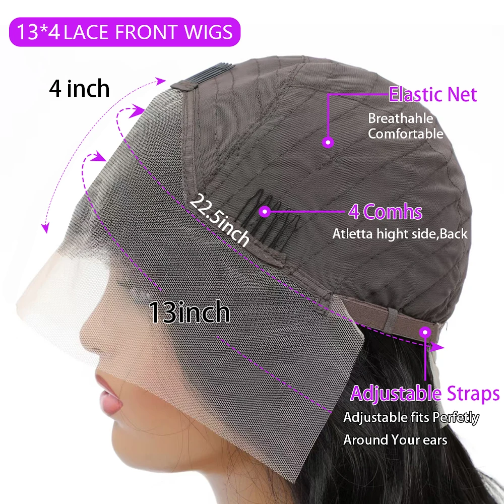 13x4 250% كثافة الشعر البرازيلي عذراء قبل قطعها مع شعر الطفل اللون الأسود الطبيعي 5x5 الدانتيل إغلاق HD الباروكات الشفافة #5