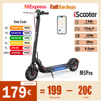 iScooter M5pro 350W electric Scooter 8.5inch Foldable Electric Scooter 31km/h Electric kick scooter  with APP 30km Max Range