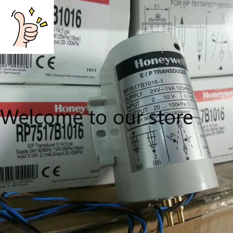 

Оригинальный позиционер клапана Honeywell RP7517B1016 (США), подделка — десятикратная компенсация
