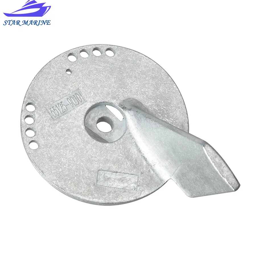 55125-90J01 Trim Tab Zinc Anode for Suzuki Outboard DF70-140HP 55125-90J00