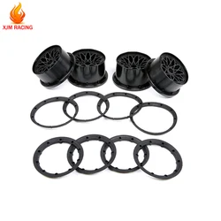 Five Generation Reticulated Wheel Hub and Rim Kit for 1/5 Hpi Rofun Rovan Km Baja 5b Rc Car Toys Parts