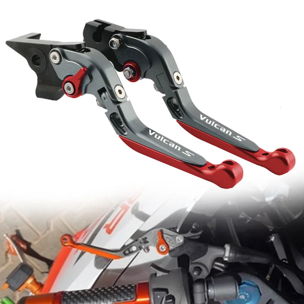 

Fit KAWASAKI VULCAN S 650 S650CC 2015-2023 Motorcycle Clutch Lever Brake Adjustable Folding Levers Accessories