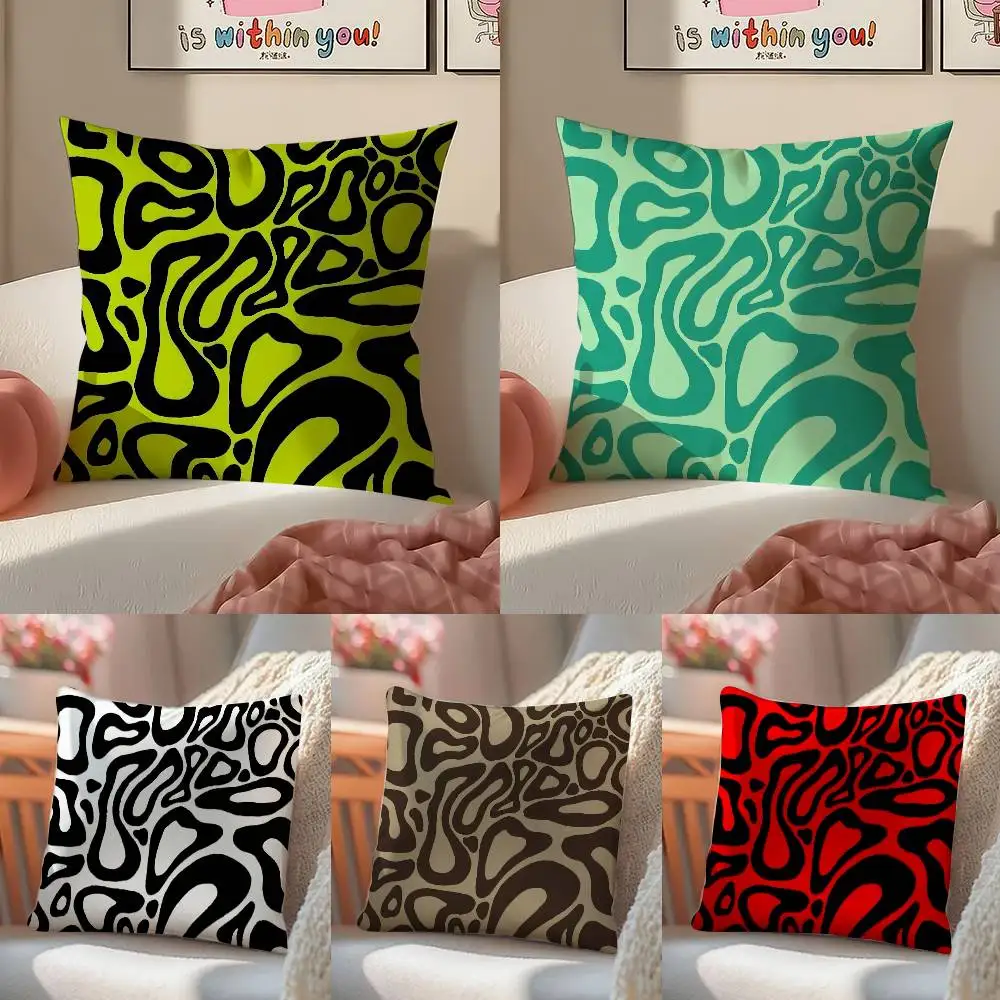 L-Lando N-Norris Pillow Case Anti-dustmite Pillowcase Invisible zipper silky Sofa cushion cover