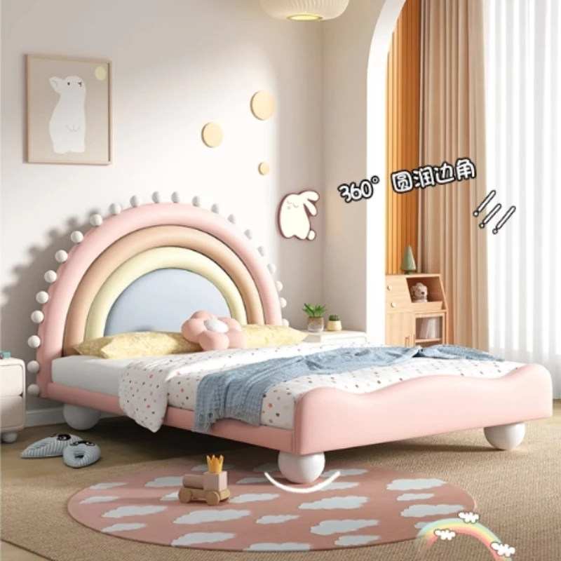 European Support Childrens Bed Pretty Unique Living Room Frame Kids Beds Princess Modern Cama Matrimonial Bedroom Furniture