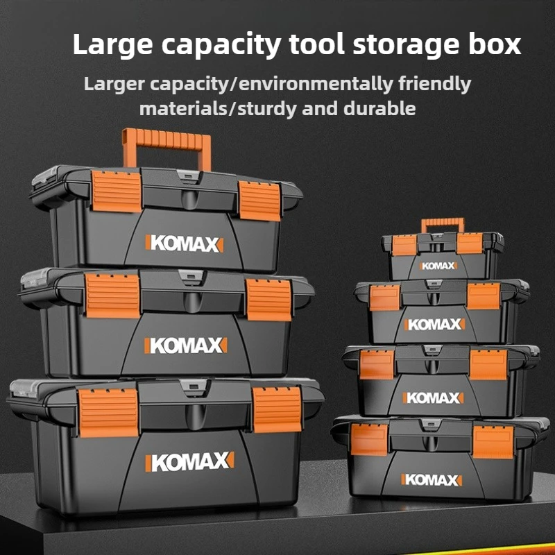 Tool Box Suitcase Multifunctional Hardware Electrician Storage Set Car Tool Capacity Portable Professional