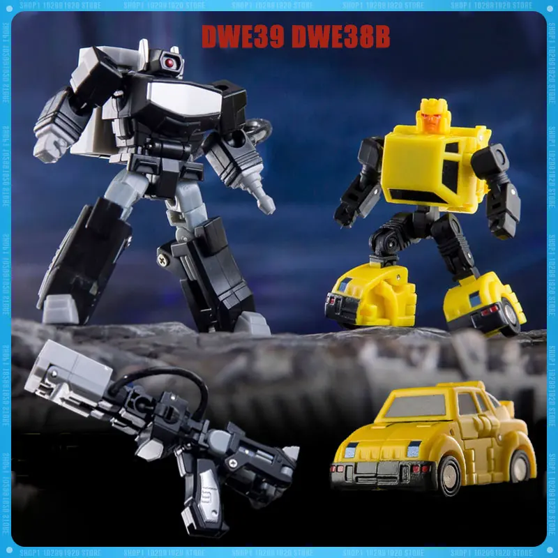 

New Transformation Dr.Wu DWE39 DWE38B Black Shockwave Small Scale Action Figure Model Statue Collection Toy Festival Gifts