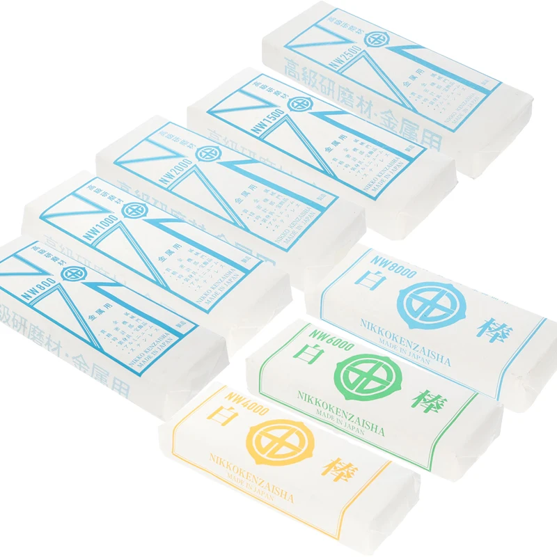 Nikko Premium Polishing Bars Professional Japanese Jewelry Compound Multi-Grit for Mirror Finishing on Platinum & White Gold