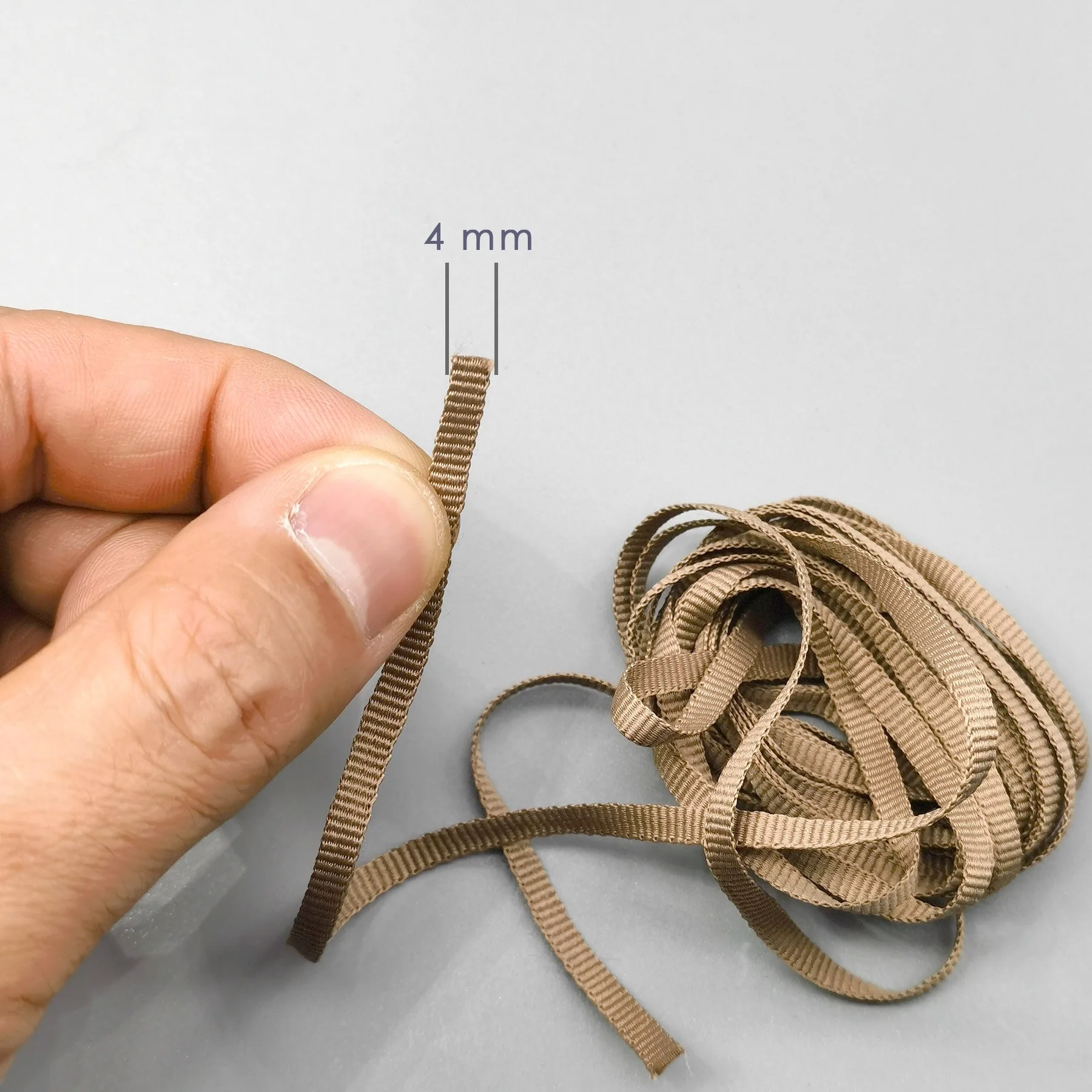 4mm 1/6 scale dolls scene accessories gun strap bondage rope buckle 4mm bore Webbing for 12'' action figure female male soldier
