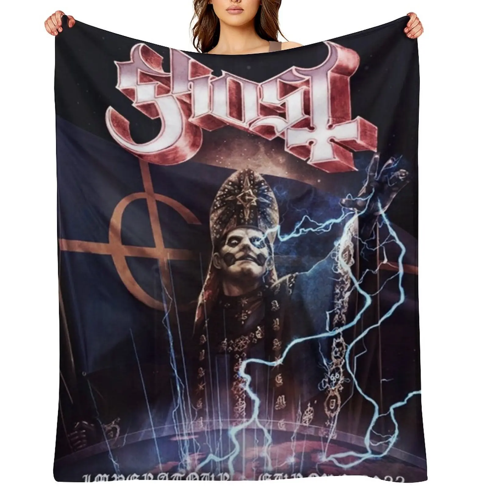 

impera ghost tour 2022 masdes Throw Blanket Giant Sofa Blankets For Baby Shaggy Decorative Beds Blankets
