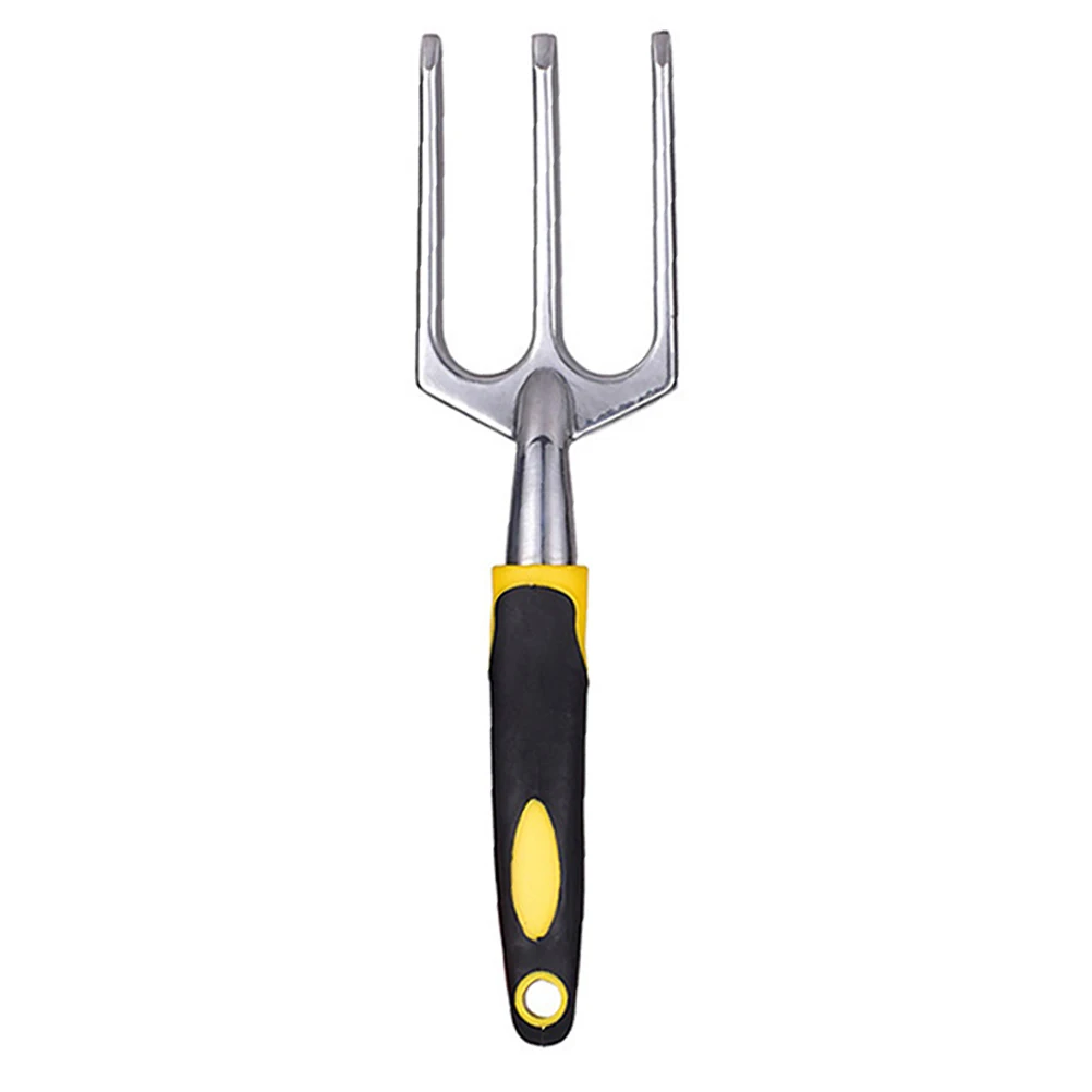 

H Cultivator Rake Garden Tool Magnesium Alloy Scorpion Weeding Loosening Soil Ergonomic Lightweight Sturdy Professional