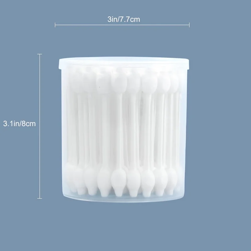 56pcs/Box Pet Cleaning Cotton Swabs Double-Ended Cotton Swabs Disposable Cotton Swabs Cat And Dog Ear Cotton Swabs Pet Supplies