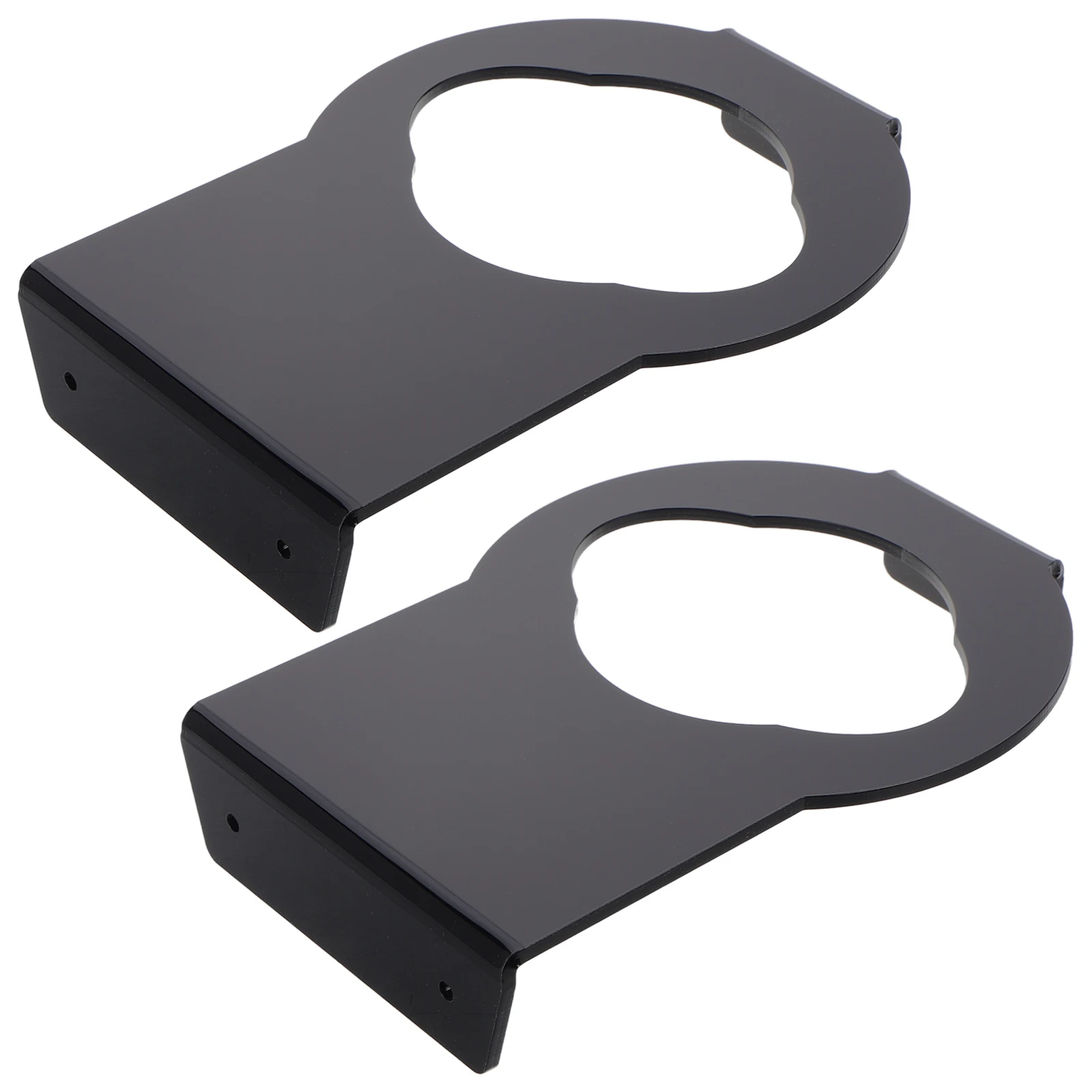 

2Pcs Basketball Wall Mount Holder Ball Storage Rack for Football Volleyball Soccer Room Display Shelf Black