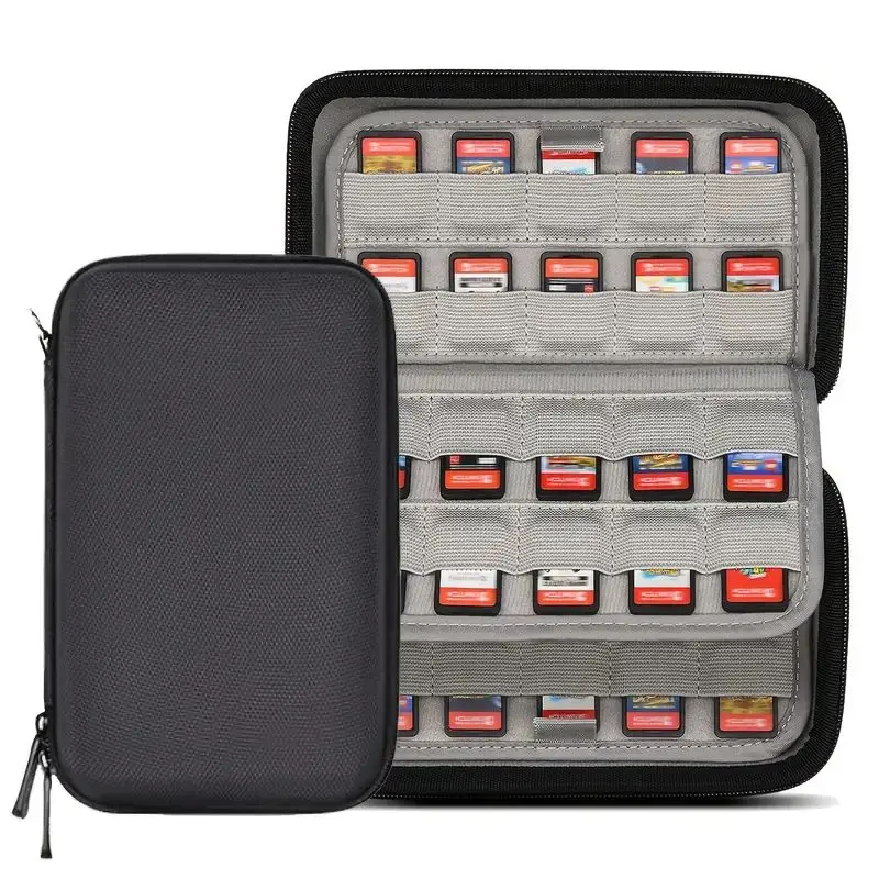 

Защитный чехол для картриджей Nintendo Switch/Switch OLED/Switch Lite, 80 слотов, для хранения игровых карт, защитный бокс для игровых карт