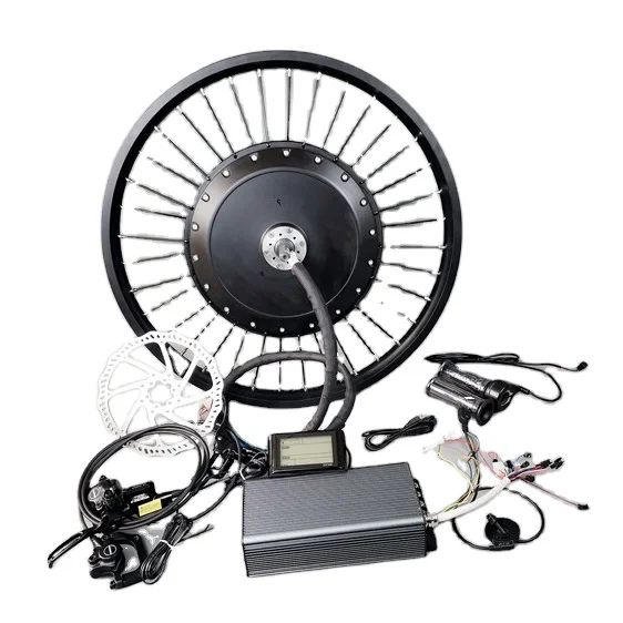 

8000watt Electric Bike Conversion Kit Bicycle Electric Conversion Kit Set For Sale LCD Brushless Hub Motor Boneng/oem CN;JIA SMW