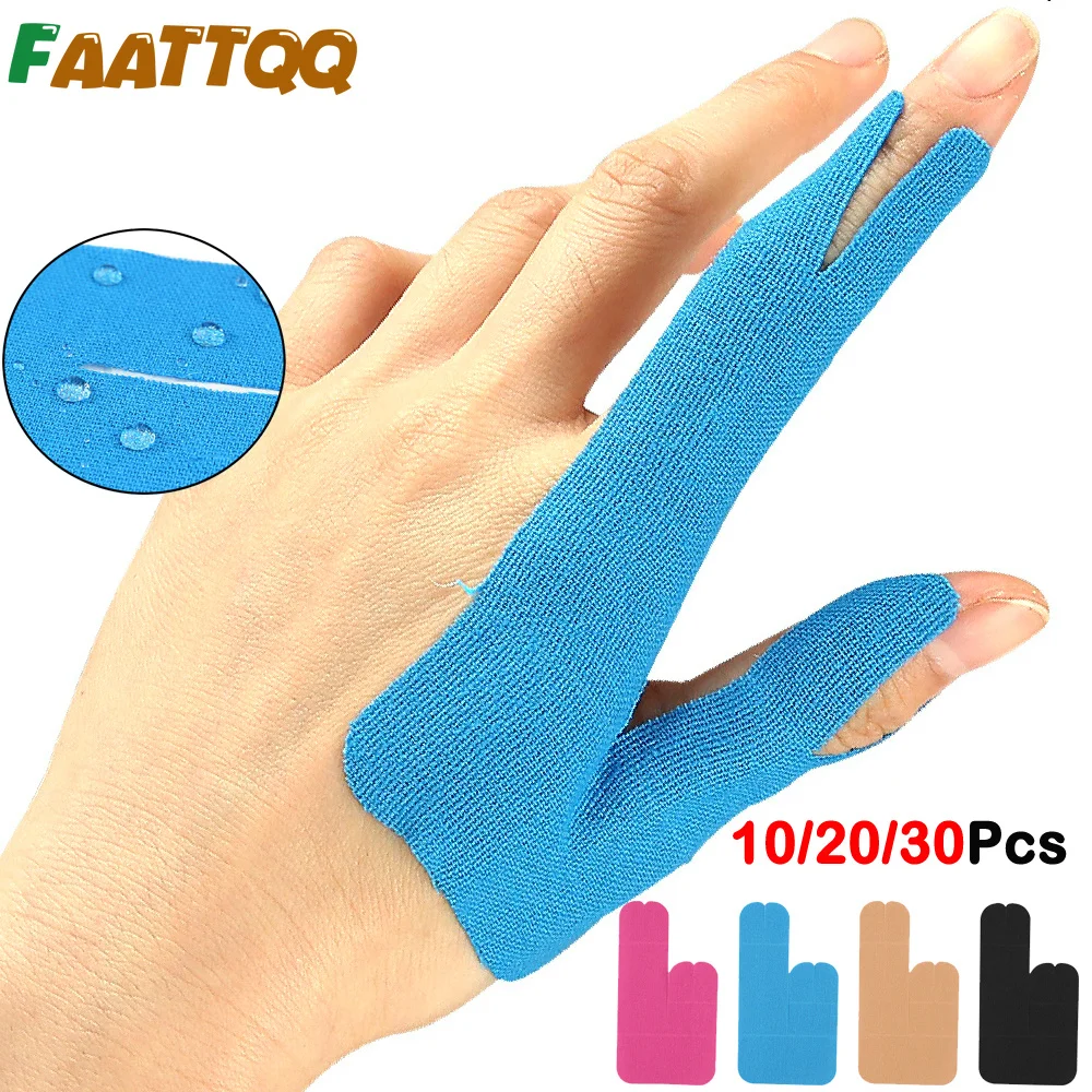 Finger Tape Athletic - 10/20/30 adet çift başparmak önceden şekillendirilmiş