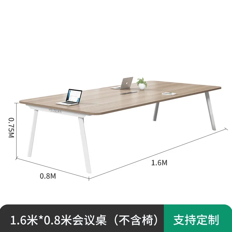 Conference long table office desk and chair combination simple modern small negotiation office furniture training table