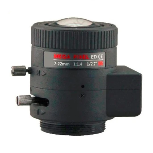 

High Quality 3 Megapixel P-Iris CCTV Lens 7-22mm with 1/2.7" Camera Lens High Quality
