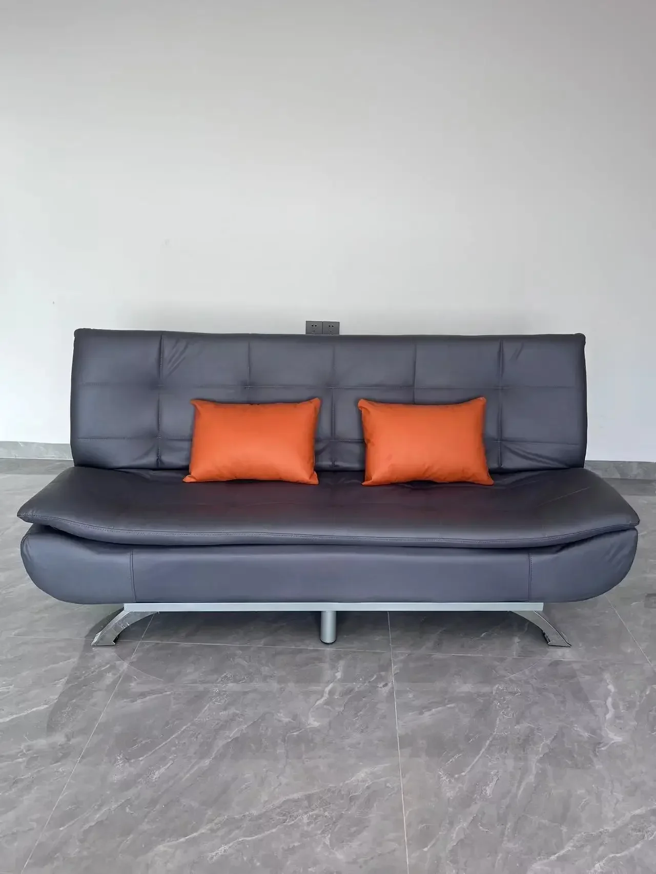 Nanotechnology cloth small apartment living room sofa bed sitting and lying multi-functional folding