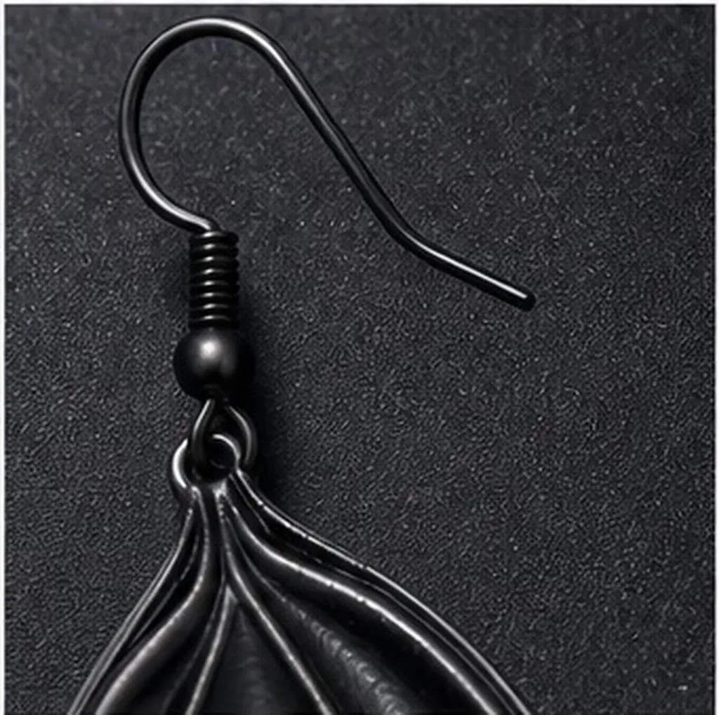 Bat Earrings Dangle Halloween Jewelry Halloweenearing Small Jewellery for Dangly