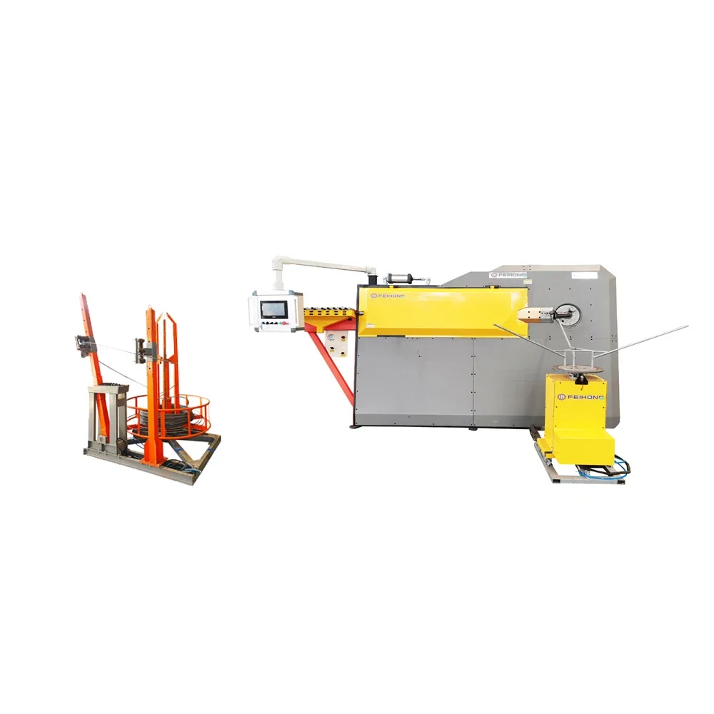 for Automatic Steel Bar Stirrup Bending Machine with 3.5T heavy duty pay-off