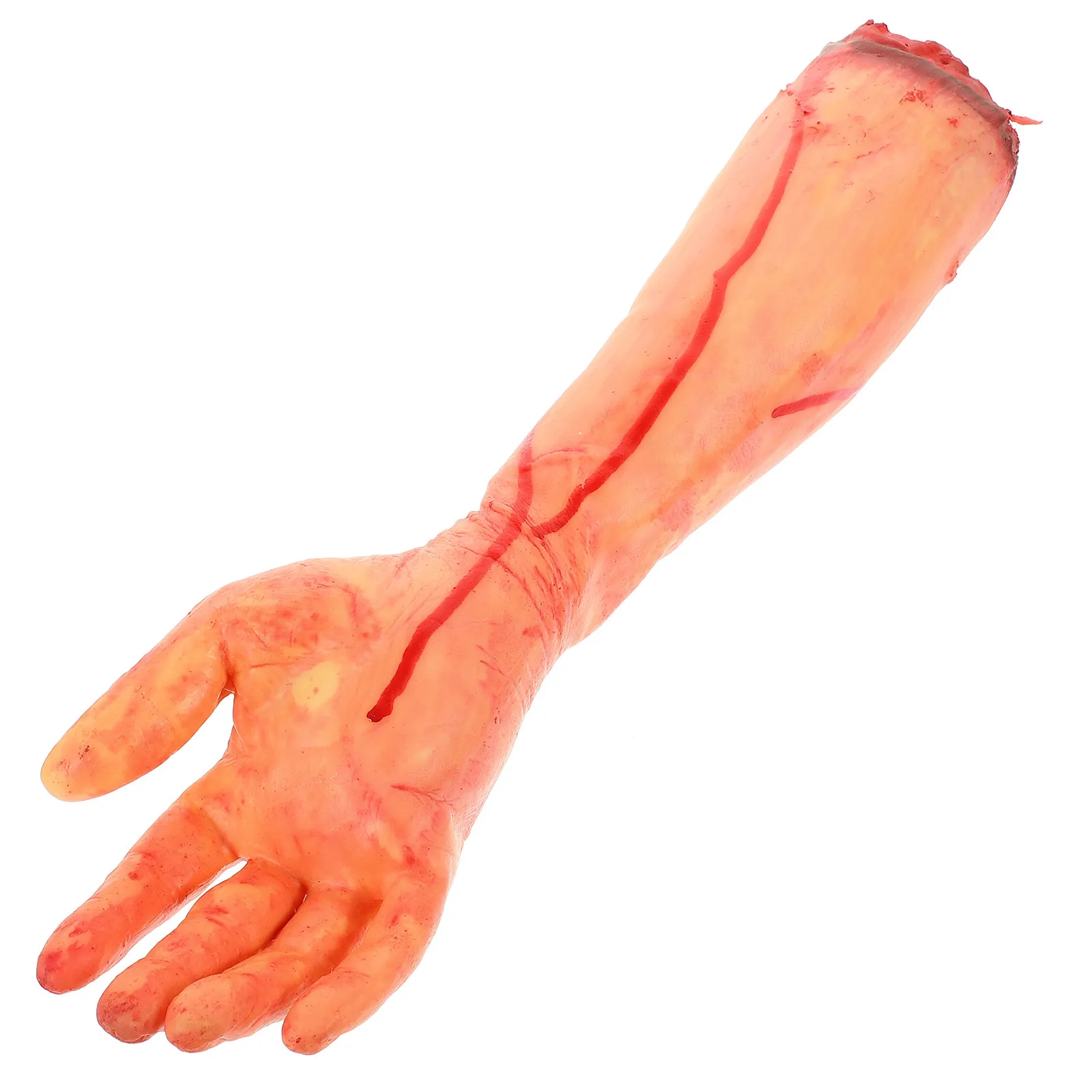 

Halloween Separated Arm Prop Realistic Vinyl Broken Arm Decor for Outdoor Indoor Party Haunted House Bar Scary Horror Festival