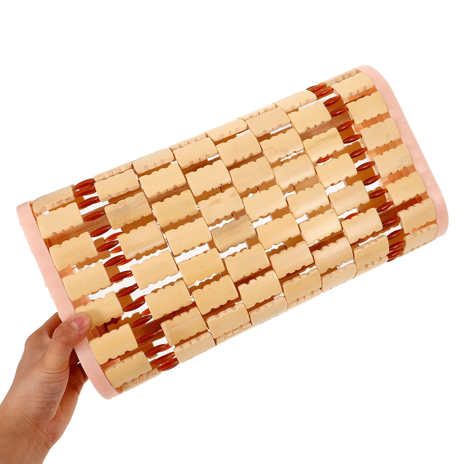 

Bamboo Slices Cool Pillow Saunas Pillow Bamboo Mat Cooling Breathable Elderly Orthopedic Sleeping Neck Cushion Hollow Home