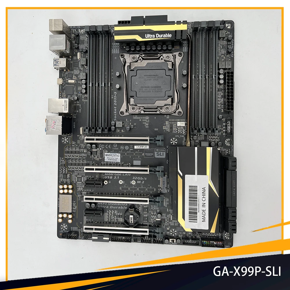 X99 GA-X99P-SLI Desktop Motherboard For Gigabyte LGA2011-V3 128GB DDR4 PCI-E 3.0 PC High Quality Fast Ship