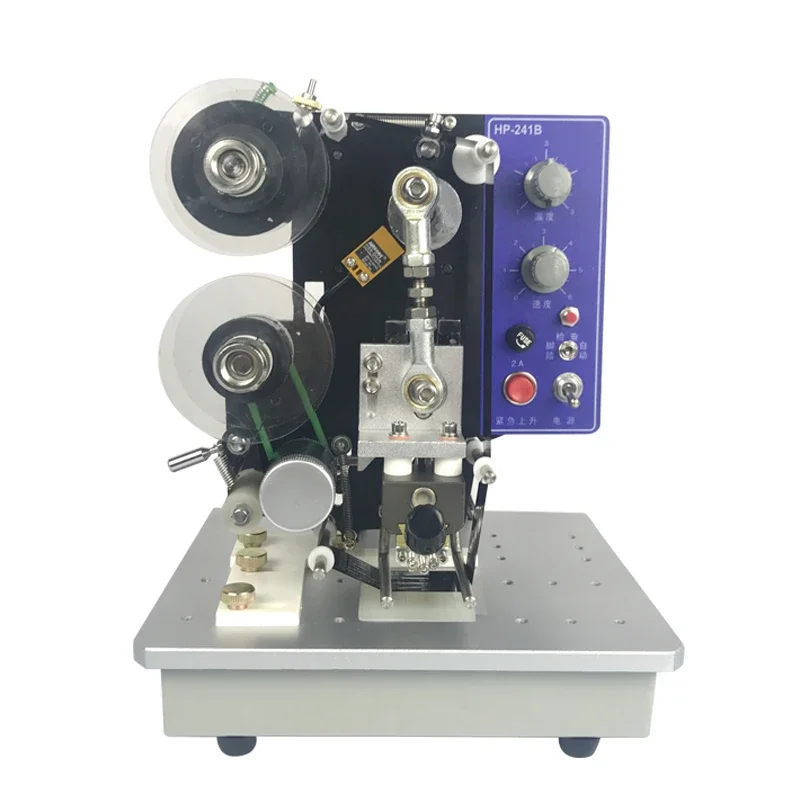 

HP-241B electric ribbon date printing machine batch expiry date ribbon coding machine